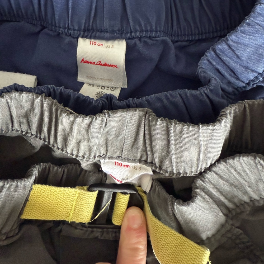 Hanna Andersson Boys Cargo Shorts s/2 - Picture 6 of 7